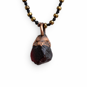 January Birthstone - Garnet Necklace