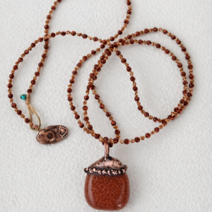 Goldstone Talisman Necklace
