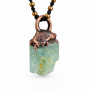March Birthstone – Aquamarine Necklace